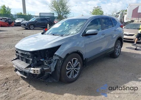 2022 Honda Cr-V Awd Ex from USA, damaged, VIN 2HKRW2H54NH602248